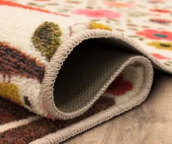 Mohawk Enchanted Forest Beige & Coral Area Rug -Cuisinart Store 810599752 A8 5