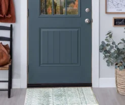 Prale Cream & Blue Geometric Area Rug, (2' X 3') 9 Prale Cream & Blue Geometric Area Rug, (2' X 3') -Cuisinart Store 810599772 A0 3