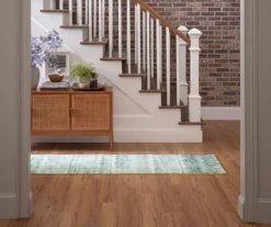 Prale Cream & Blue Geometric Area Rug, (2' X 8') 9 Prale Cream & Blue Geometric Area Rug, (2' X 8') -Cuisinart Store 810599775 A0 3