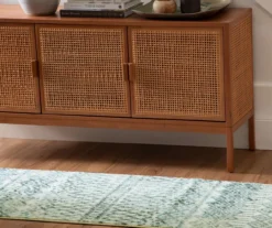 Prale Cream & Blue Geometric Area Rug, (2' X 8') 11 Prale Cream & Blue Geometric Area Rug, (2' X 8') -Cuisinart Store 810599775 A0 4