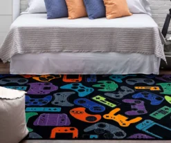 In Control Black & Multi-Color Game Controllers Area Rug, (5' X 8') 13 In Control Black & Multi-Color Game Controllers Area Rug, (5' X 8') -Cuisinart Store 810599792 A0 3