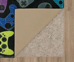 In Control Black & Multi-Color Game Controllers Area Rug, (5' X 8') 12 In Control Black & Multi-Color Game Controllers Area Rug, (5' X 8') -Cuisinart Store 810599792 A8 2