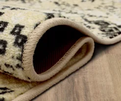 Prale Beige & Black Geometric Area Rug, (4' X 6') -Cuisinart Store 810599820 A8 5