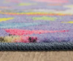 Unicorn Wish Purple Multi-Color Area Rug, (5' X 8') 16 Unicorn Wish Purple Multi-Color Area Rug, (5' X 8') -Cuisinart Store 810599837 A8 4