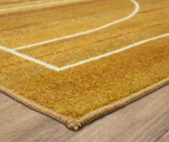Mohawk Brown & White Basketball Court Area Rug -Cuisinart Store 810599847 A8 1
