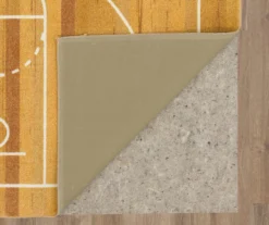 Mohawk Brown & White Basketball Court Area Rug -Cuisinart Store 810599848 A8 2