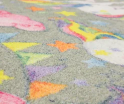 Mohawk Unicorn Wish Gray Multi-Color Area Rug 32 Mohawk Unicorn Wish Gray Multi-Color Area Rug -Cuisinart Store 810599887 A8 3