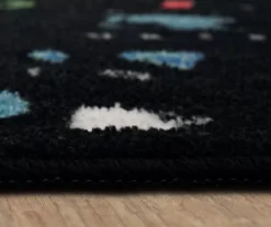 ABC Letters Black Multi-Color Area Rug, (5' X 8') 15 ABC Letters Black Multi-Color Area Rug, (5' X 8') -Cuisinart Store 810599895 A8 4