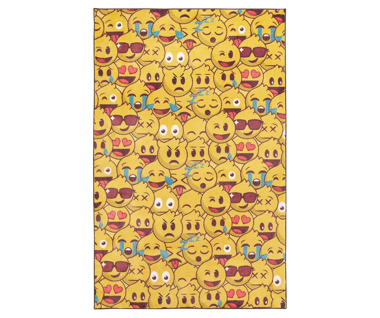 Mohawk Emoji Play Yellow Area Rug 1 Mohawk Emoji Play Yellow Area Rug