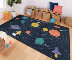 Mohawk Navy & Multi-Color Planetary System Area Rug -Cuisinart Store 810599906 A0 3