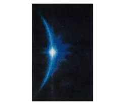 Mohawk Galactic Quest Navy Light Arc Area Rug