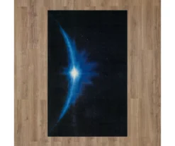 Mohawk Galactic Quest Navy Light Arc Area Rug -Cuisinart Store 810599919 A0 2
