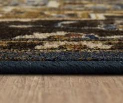 Eason Brown & Navy Ornamental Area Rug, (7.5' X 10') -Cuisinart Store 810600286 A8 4