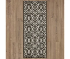 Waterside Dark Gray & Taupe Geometric Outdoor Area Rug, (2.5' X 6') 12 Waterside Dark Gray & Taupe Geometric Outdoor Area Rug, (2.5' X 6') -Cuisinart Store 810600318 A0 2