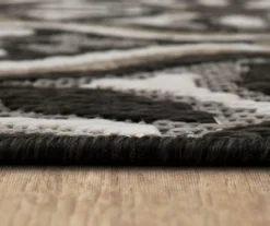 Waterside Dark Gray & Taupe Geometric Outdoor Area Rug, (2.5' X 6') 15 Waterside Dark Gray & Taupe Geometric Outdoor Area Rug, (2.5' X 6') -Cuisinart Store 810600318 A8 4