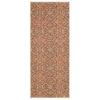 Waterside Rust & Tan Geometric Outdoor Area Rug, (2.5' X 6')