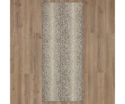 Light Gray & Tan Antelope Print Outdoor Area Rug, (2.5' X 6') 11 Light Gray & Tan Antelope Print Outdoor Area Rug, (2.5' X 6') -Cuisinart Store 810600334 A0 2