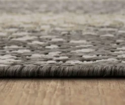 Light Gray & Tan Antelope Print Outdoor Area Rug, (2.5' X 6') 16 Light Gray & Tan Antelope Print Outdoor Area Rug, (2.5' X 6') -Cuisinart Store 810600334 A8 4