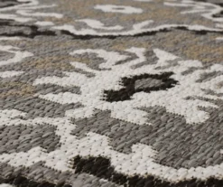 Coastal Desire Taupe & White Ornamental Outdoor Area Rug, (2.5' X 6') 13 Coastal Desire Taupe & White Ornamental Outdoor Area Rug, (2.5' X 6') -Cuisinart Store 810600338 A8 3