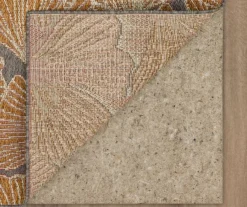 Treasured Garden Rust & Gray Botanical Outdoor Area Rug, (4' X 5.5') 10 Treasured Garden Rust & Gray Botanical Outdoor Area Rug, (4' X 5.5') -Cuisinart Store 810600343 A8 2