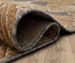 Treasured Garden Rust & Gray Botanical Outdoor Area Rug, (4' X 5.5') 13 Treasured Garden Rust & Gray Botanical Outdoor Area Rug, (4' X 5.5') -Cuisinart Store 810600343 A8 5