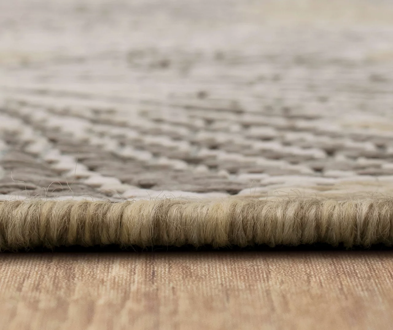 Treasured Garden Beige & Tan Botanical Outdoor Area Rug, (4' X 5.5') 6 Treasured Garden Beige & Tan Botanical Outdoor Area Rug, (4' X 5.5') - Image 6