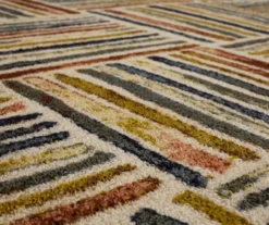 Hermes Beige & Multi-Color Weave Print Area Rug, (2' X 8') -Cuisinart Store 810600396 A8 3