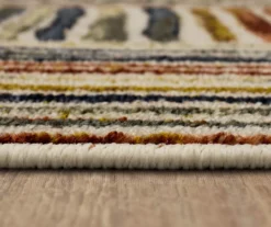 Hermes Beige & Multi-Color Weave Print Area Rug, (2' X 8') -Cuisinart Store 810600396 A8 4