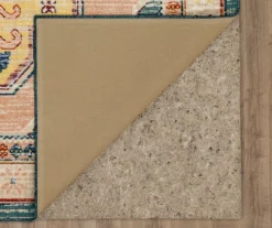 Coeus Green & Beige Ornamental Area Rug, (2' X 8') 10 Coeus Green & Beige Ornamental Area Rug, (2' X 8') -Cuisinart Store 810600401 A8 2
