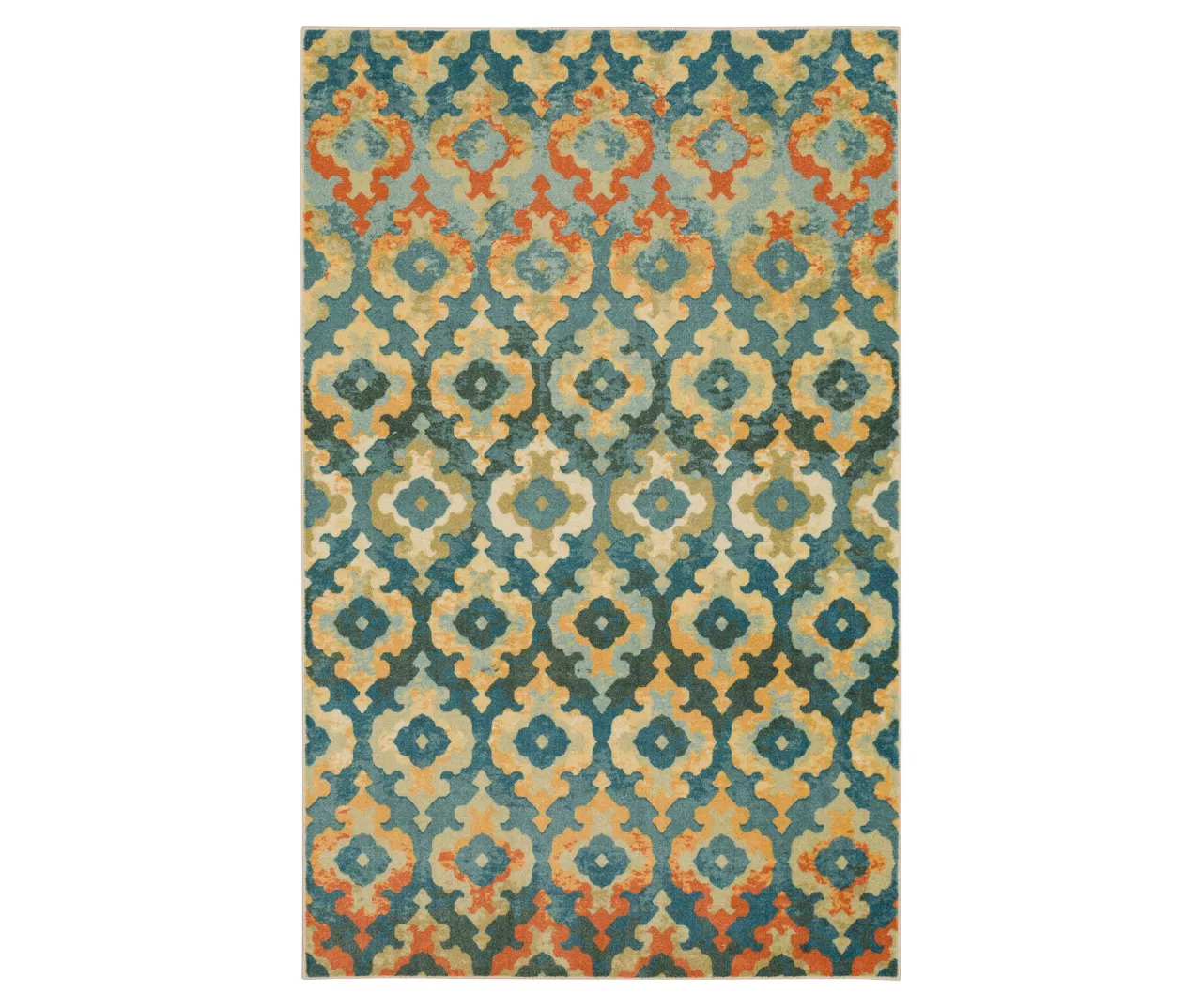 Mohawk Home Zarel Rust Area Rug 3 Mohawk Home Zarel Rust Area Rug - Image 3