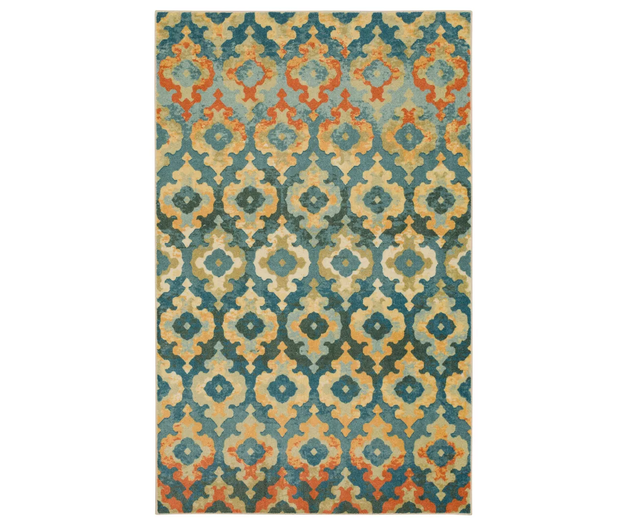 Mohawk Home Zarel Rust Area Rug 4 Mohawk Home Zarel Rust Area Rug - Image 4