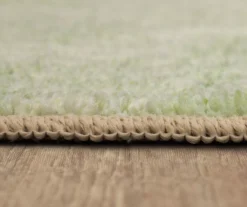 Maisie Cream & Green Geometric Area Rug, (2' X 10') -Cuisinart Store 810600429 A8 4 1