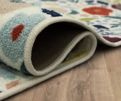 Mystic Garden White & Multi-Color Floral Area Rug, (2' X 8') 15 Mystic Garden White & Multi-Color Floral Area Rug, (2' X 8') -Cuisinart Store 810600430 A8 5