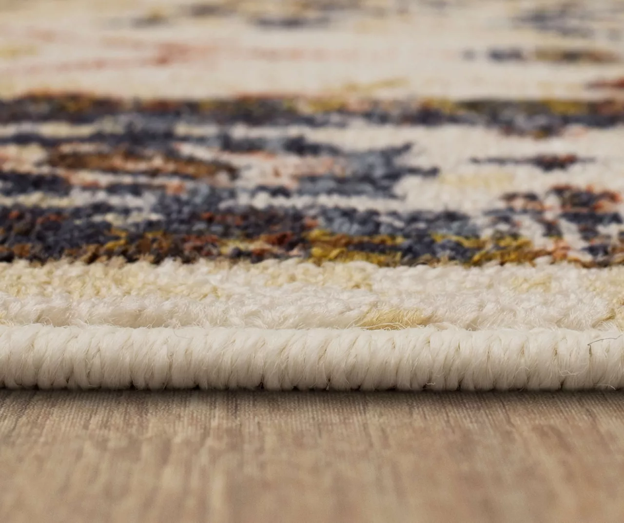 Muskberry Cream & Brown Floral Area Rug, (5' X 8') 7 Muskberry Cream & Brown Floral Area Rug, (5' X 8') - Image 7