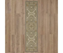 Heatherglen Gray & Beige Ornamental Floral Area Rug, (2' X 8') -Cuisinart Store 810600441 A0 2