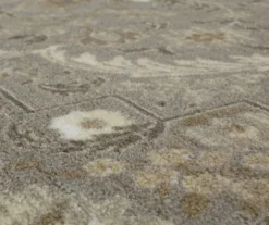 Heatherglen Gray & Beige Ornamental Floral Area Rug, (2' X 8') -Cuisinart Store 810600441 A8 3