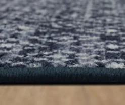 Harley Hill Navy & White Geometric Area Rug, (2' X 8') -Cuisinart Store 810600456 A8 4