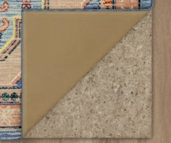 Coeus Blue & Peach Ornamental Area Rug, (7.5' X 10') 10 Coeus Blue & Peach Ornamental Area Rug, (7.5' X 10') -Cuisinart Store 810600471 A8 2