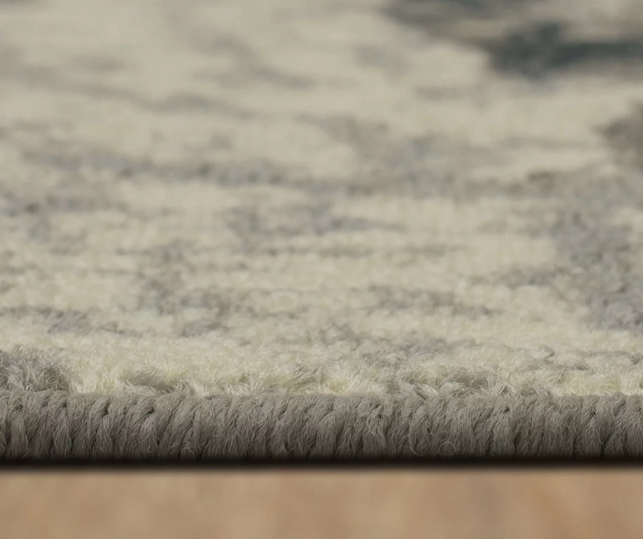 Spectrum Gray & Beige Abstract Stripe Area Rug, (5' X 8') 8 Spectrum Gray & Beige Abstract Stripe Area Rug, (5' X 8') - Image 8