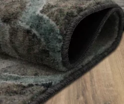 Quatrefoil Fret Charcoal & Dark Teal Area Rug, (8' X 10') -Cuisinart Store 810600522 A8 5