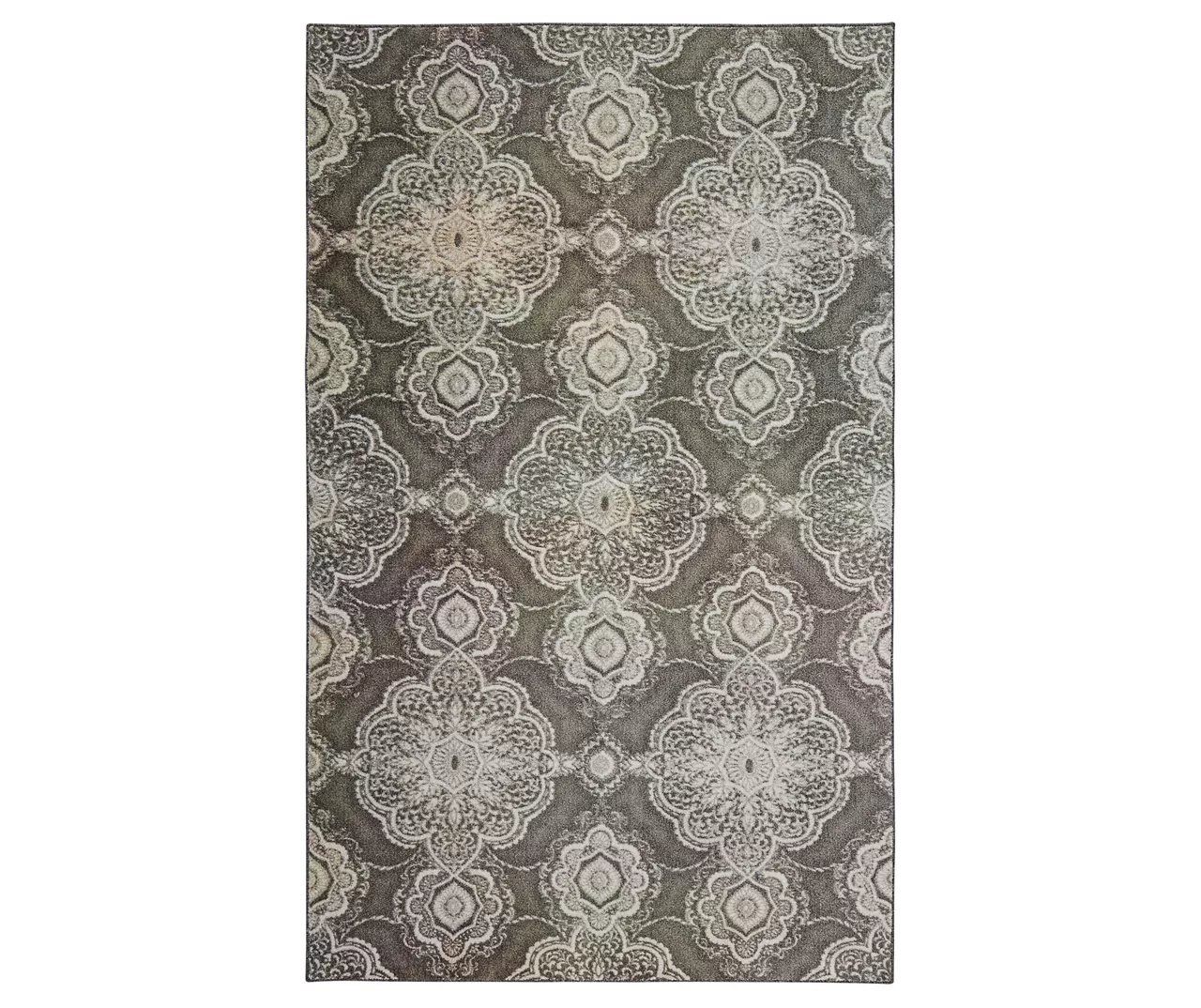 Mohawk Home Isabella Grey Area Rug 1 Mohawk Home Isabella Grey Area Rug