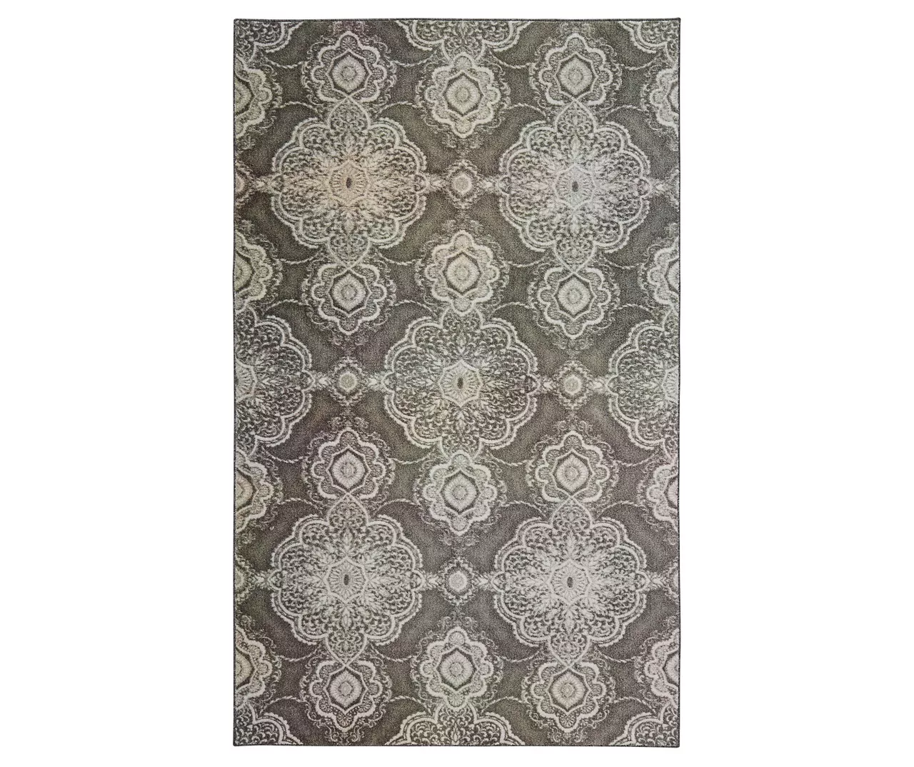 Mohawk Home Isabella Grey Area Rug 2 Mohawk Home Isabella Grey Area Rug - Image 2