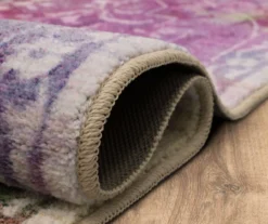 Rowland Purple & Green Ornamental Area Rug, (8' X 10') 11 Rowland Purple & Green Ornamental Area Rug, (8' X 10') -Cuisinart Store 810600573 A8 5