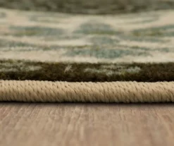 Mohawk Inspired India Beige & Dusty Blue Medallion Area Rug -Cuisinart Store 810600635 A8 4