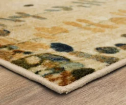 Mohawk Trailing Vines Beige & Green Botanical Area Rug -Cuisinart Store 810600637 A8 1