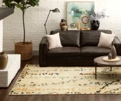 Mohawk Trailing Vines Beige & Green Botanical Area Rug -Cuisinart Store 810600638 A0 3