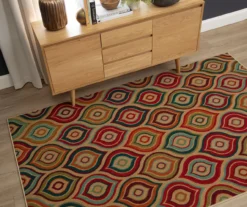 Mohawk Larache Tan & Multi-Color Arabesque Area Rug -Cuisinart Store 810600639 A0 4