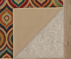 Mohawk Larache Tan & Multi-Color Arabesque Area Rug -Cuisinart Store 810600639 A8 2