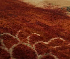 Pandora Earth-Tone Floral Area Rug, (7.5' X 10') -Cuisinart Store 810600642 A8 3