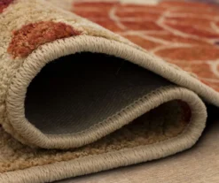 Pandora Earth-Tone Floral Area Rug, (7.5' X 10') -Cuisinart Store 810600642 A8 5